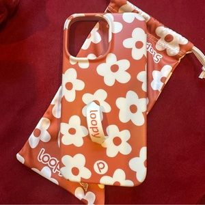 Loopy case for iPhone 14 Pro Max in Auburn Daisies